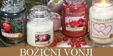 Yankee Candle božični vonji