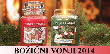 Yankee Candle božični vonji 2014