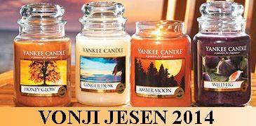 Yankee Candle vonji jesen 2014